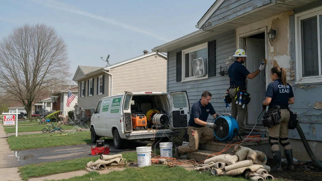 Flood Cleanup in Walnut Creek, OH near me