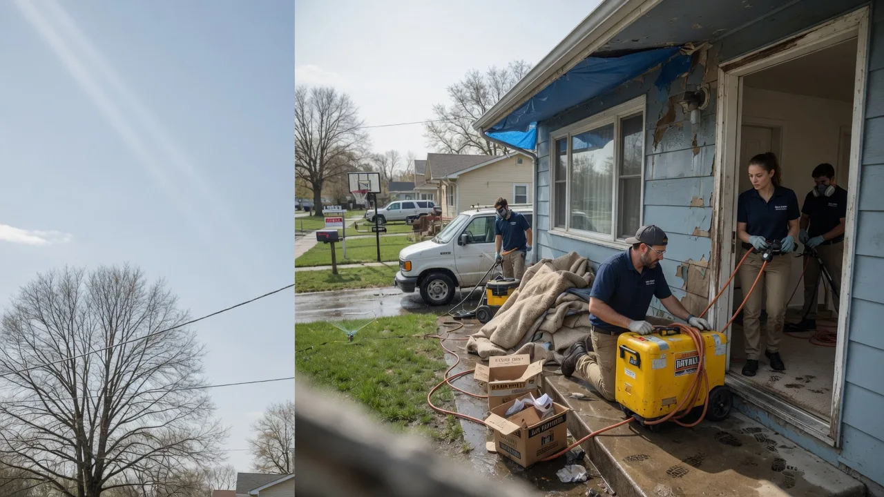 Basement Flood Cleanup in Walnut Creek, OH near me